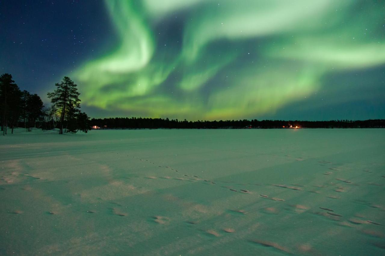 Moekki - The White Blue Wilderness Lodge Inari Buitenkant foto