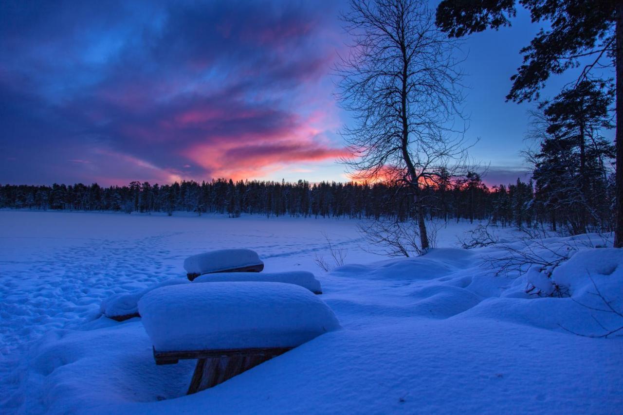 Moekki - The White Blue Wilderness Lodge Inari Buitenkant foto