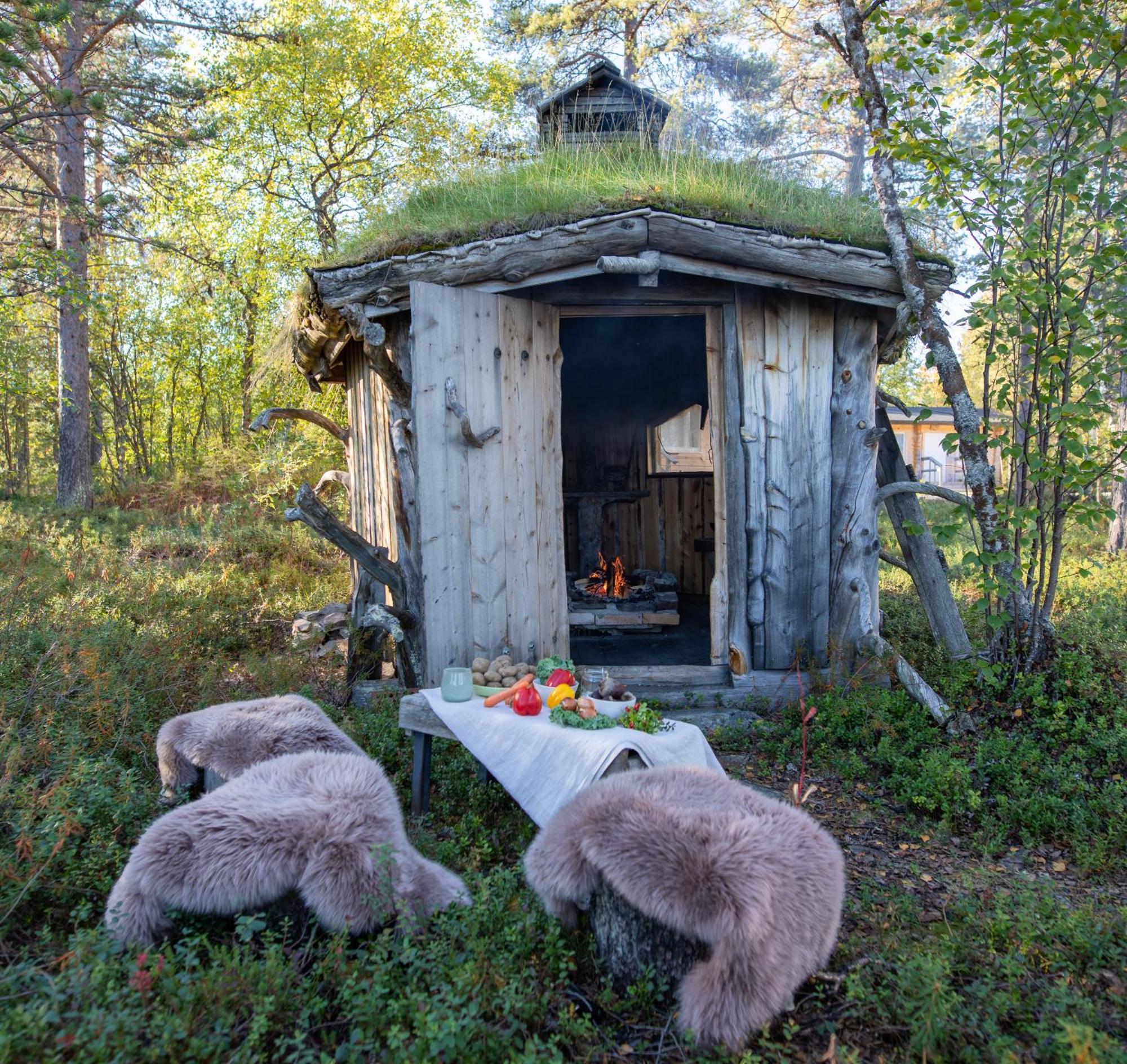 Moekki - The White Blue Wilderness Lodge Inari Buitenkant foto